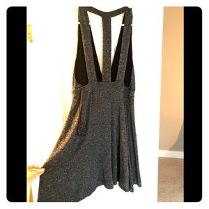 Black, cutout mini dress from Free People.